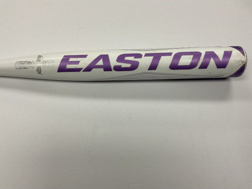 Vist Large View of Product Image Which is Used Easton FP20AMY BB/SB Fastpitch Bat White And Purple 32"