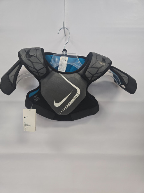 Vist Large View of Product Image Which is Used Nike NIKE VAPOR LT Lacrosse Shoulder Pads Black MD