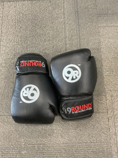 Vist Large View of Product Image Which is Used 9 ROUND BOXING GLOVES Boxing Gloves Black Senior
