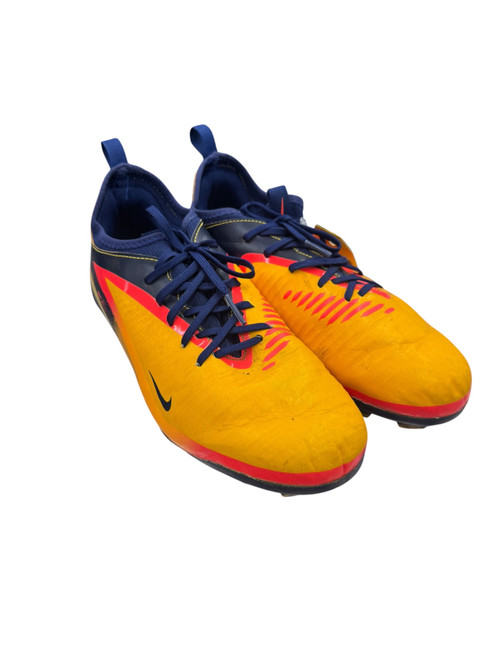 Vist Large View of Product Image Which is Used Nike Soccer Cleats Orange Junior 06