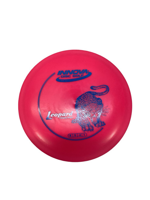 Vist Large View of Product Image Which is Used Innova LEOPARD Disc Golf Driver Pink