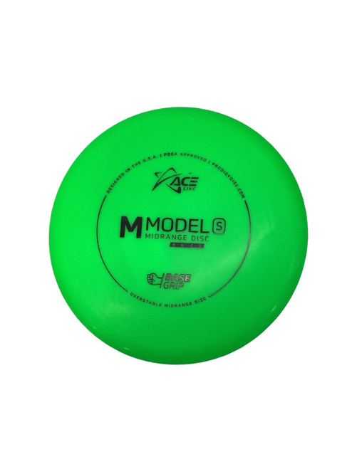Vist Large View of Product Image Which is Used RACE LINE MODEL S Disc Golf Mid Range Kelly green