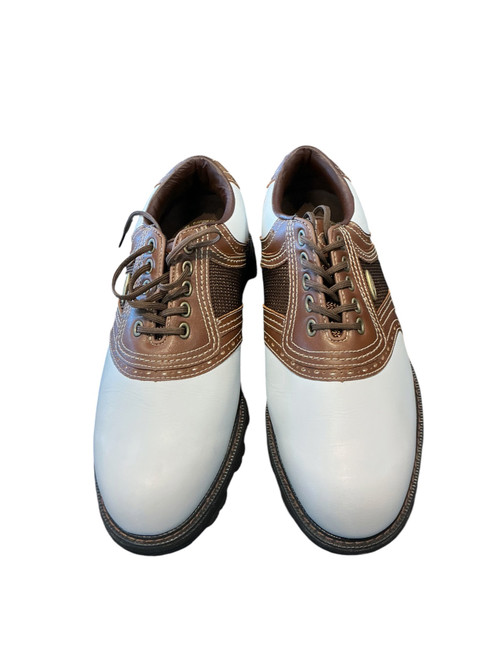 Vist Large View of Product Image Which is Used Mens Golf Shoes White Senior 9