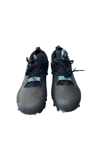 Vist Large View of Product Image Which is Used New Balance Soccer Cleats Black Youth 10.5
