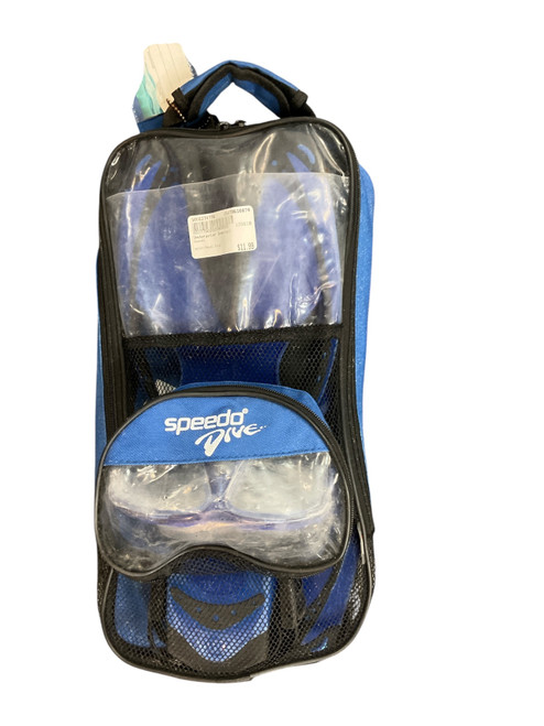 Vist Large View of Product Image Which is Used Speedo Underwater Snorkel Royal Blue