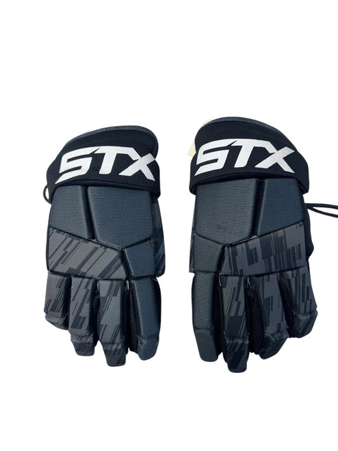 Vist Large View of Product Image Which is Used STX STALLION 75 Lacrosse Gloves Junior Black MD
