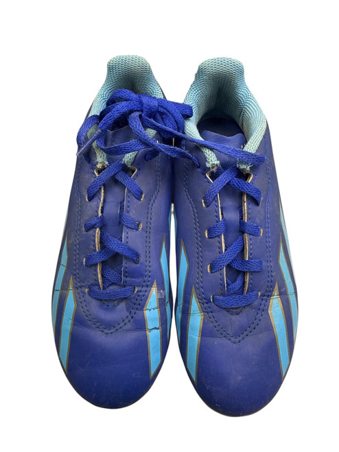 Vist Large View of Product Image Which is Used Adidas MESSI Soccer Cleats Navy Blue Junior 02