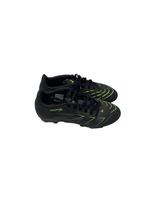 Vist Large View of Product Image Which is Used Adidas Soccer Cleats Black Junior 05.5