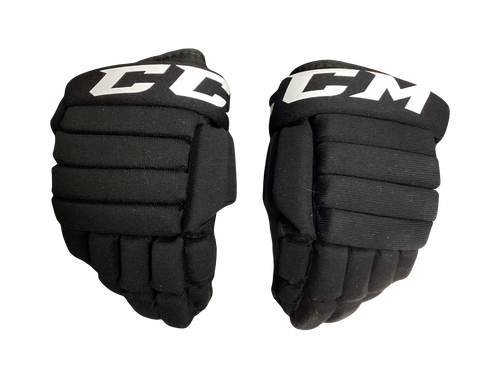 Vist Large View of Product Image Which is Used CCM LTP Youth Gloves Black 9"