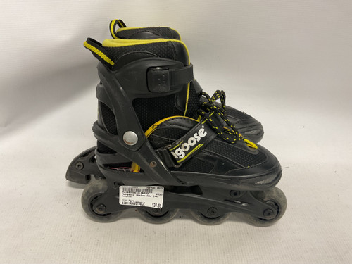 Vist Large View of Product Image Which is Used Mongoose Senior Rec Fitness Skates Black Adjustable