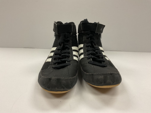 Vist Large View of Product Image Which is Used Adidas AQ3327 Wrestling Shoes Black Junior 03.5