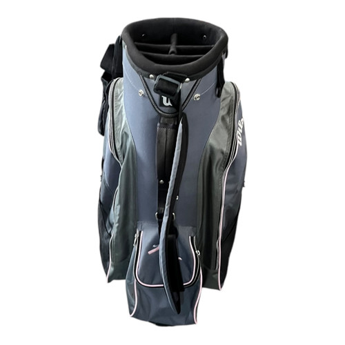 Vist Large View of Product Image Which is Used Wilson CART BAG Womens Cart Bag Grey