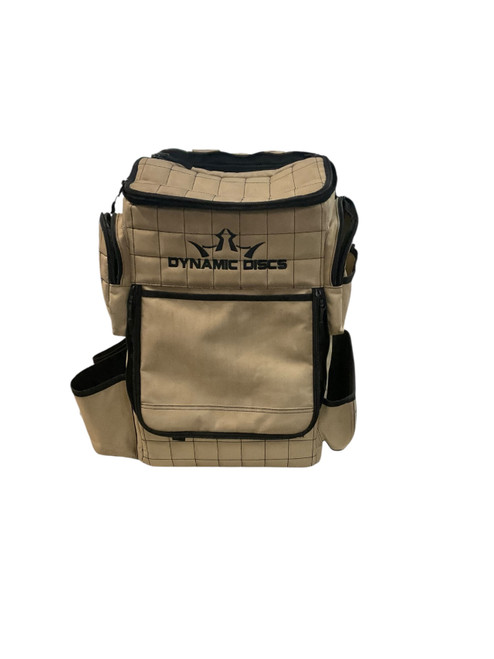 Vist Large View of Product Image Which is Used Dynamic Discs Disc Golf Backpack Brown