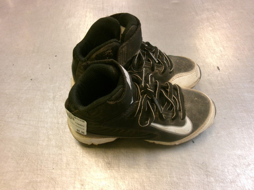 Vist Large View of Product Image Which is Used Nike HUARACHE BB/SB Cleats Black Youth 11.0