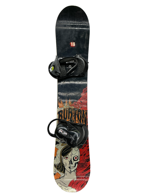 Vist Large View of Product Image Which is Used Burton FREESTYLE 13 Mens Board/Bindings Black 145 cm
