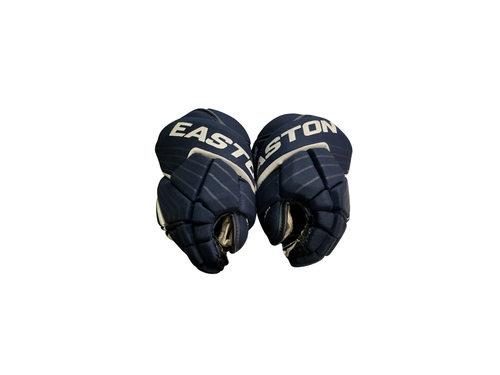 Vist Large View of Product Image Which is Used Easton STEALTH 55S Junior Gloves Navy Blue 10"