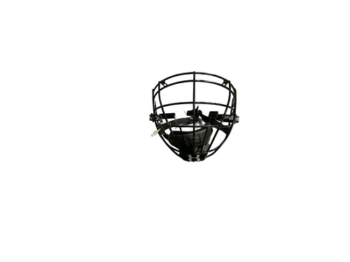 Vist Large View of Product Image Which is Used Under Armour HELMET CAGE Lacrosse Facial Protect Black Junior