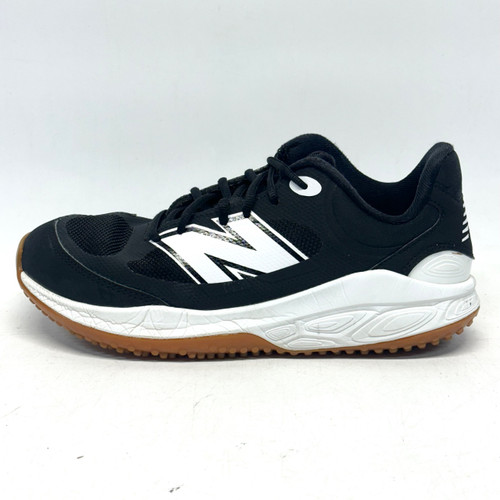 Vist Large View of Product Image Which is Used New Balance 3000 V7 TURF BB/SB Cleats Black Senior 8.5