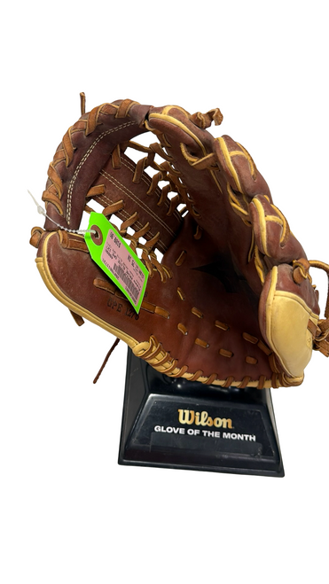 Vist Large View of Product Image Which is Used Mizuno PRIME ELITE GPE 1275 Leather Baseball Glove RH Throw Brown 12 3/4"