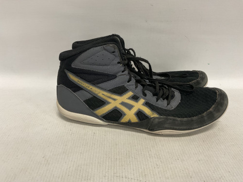 Vist Large View of Product Image Which is Used Asics Wrestling Shoes Black Senior 10