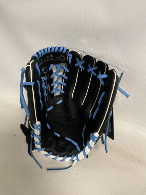 Vist Large View of Product Image Which is Used Wilson A950 BB/SB Glove RH Throw Black 11 3/4"