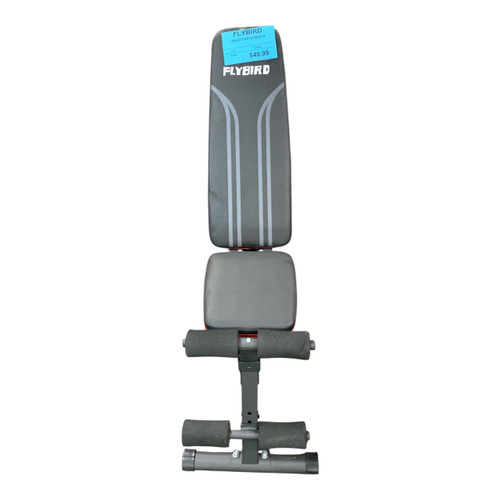 Vist Large View of Product Image Which is Used FLYBIRD ADJUSTABLE BENCH Olympic Bench
