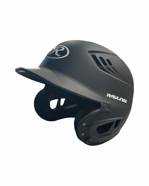 Vist Large View of Product Image Which is Used Rawlings 6 7/8 - 7 5/8 Batting Helmet No Mask Black M/L