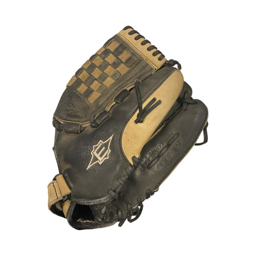 Vist Large View of Product Image Which is Used, Easton HAVOC SERIES BB/SB Glove, RH Throw, Black And Tan, 13"