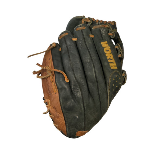 Vist Large View of Product Image Which is Used, Worth PRODIGY BB/SB Glove, RH Throw, Brown And Black, 12 1/2"