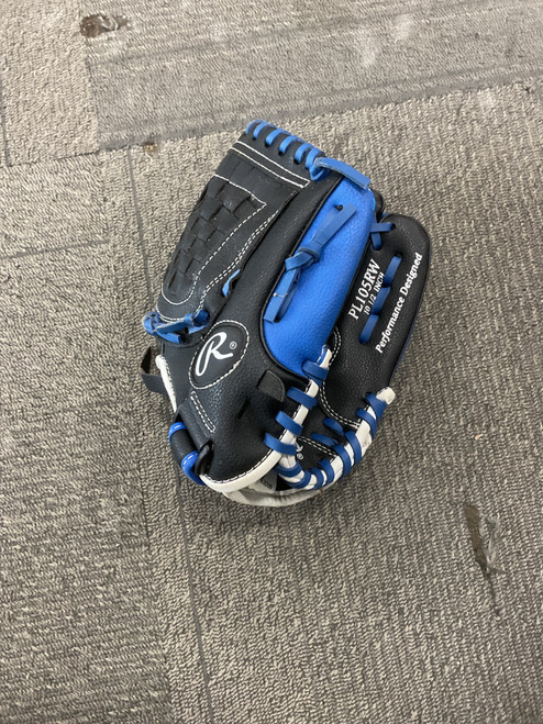 Vist Large View of Product Image Which is Used Rawlings PLAYER SERIES BB/SB Glove T-ball Royal Blue 10 1/2"