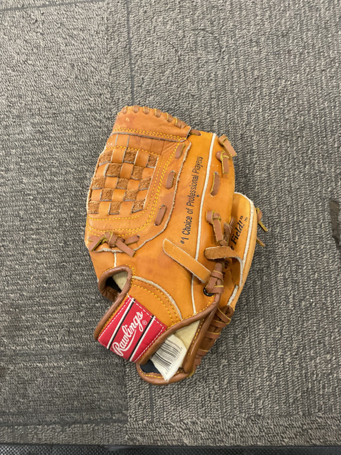 Vist Large View of Product Image Which is Used Rawlings RBG36JR BB/SB Glove T-ball Brown 9 1/2"