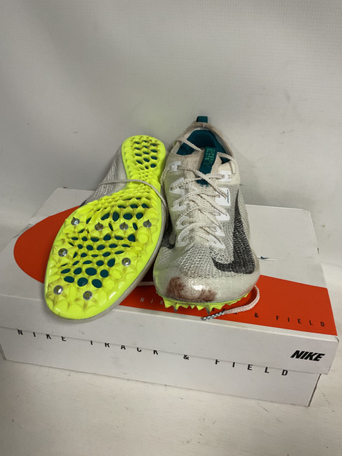 Vist Large View of Product Image Which is Used Nike ZOOM SUPERFLY ELITE 2 FK Track & Field Cleats Adult White Senior 10
