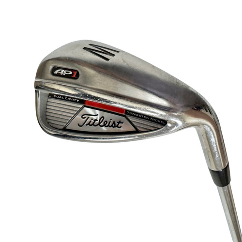 Vist Large View of Product Image Which is Used Titleist AP1 Men's RH Pitching Wedge Stiff Flex Steel Shaft