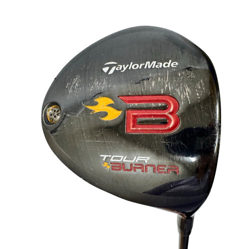 Vist Large View of Product Image Which is Used Taylormade TOUR BURNER Men's RH 8.5 Degree Driver Stiff Flex Graphite Shaft