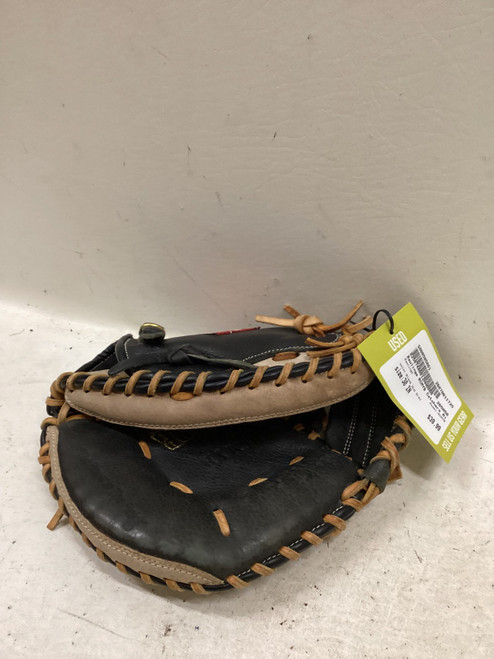 Vist Large View of Product Image Which is Used Rawlings RCMYB BB/SB Catchers RH Throw Black And Grey 30"