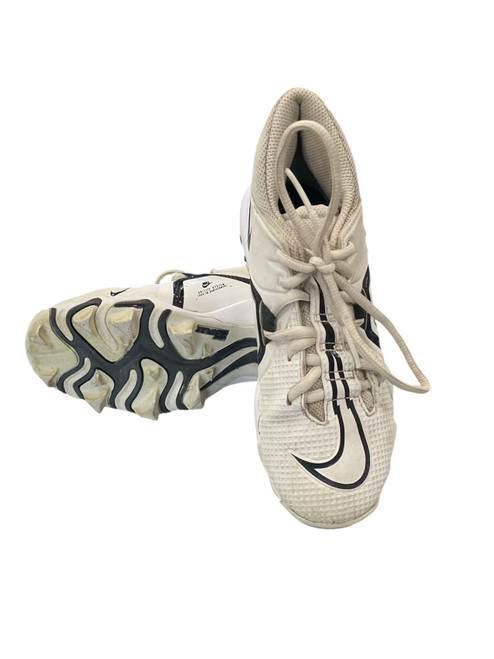 Vist Large View of Product Image Which is Used Nike Jr FB Cleats White Junior 02