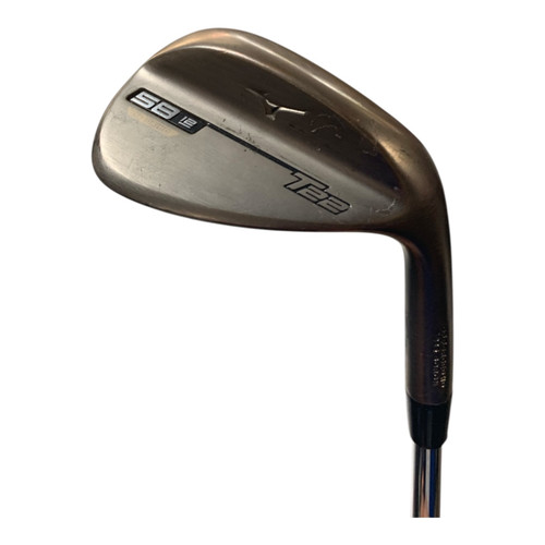 Vist Large View of Product Image Which is Used Mizuno T22 58 DEG Golf Wedge Mens RH 58 Degree
