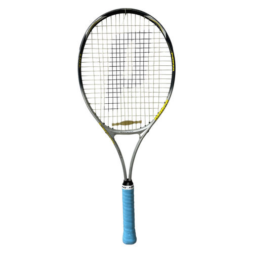 Vist Large View of Product Image Which is Used Prince SYNERGY LITE Adult Tennis Racquet Grey 4 1/2"