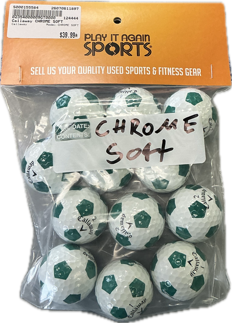 Vist Large View of Product Image Which is Used Callaway CHROME SOFT 12 Pack - Golf Balls