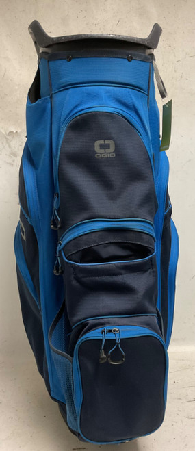 Vist Large View of Product Image Which is Used Ogio WOODE SILENCER Mens Cart Bag Navy Blue