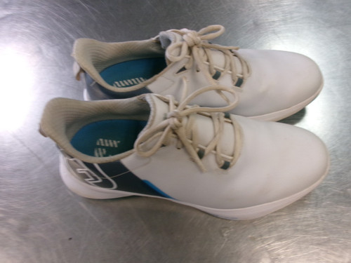 Vist Large View of Product Image Which is Used Foot Joy Mens Golf Shoes White Senior 8.5