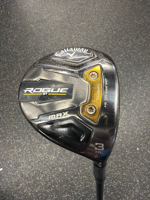 Vist Large View of Product Image Which is Used Callaway ROGUE ST MAX Mens Fairway Wood RH 3 Wood