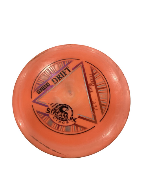 Vist Large View of Product Image Which is Used Streamline DRIFT Disc Golf Driver Orange