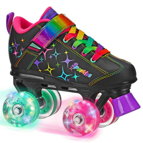 Vist Large View of Product Image Which is ROLLERDERBY SPARKLES LIGHTED KIDS - Roller & Quad