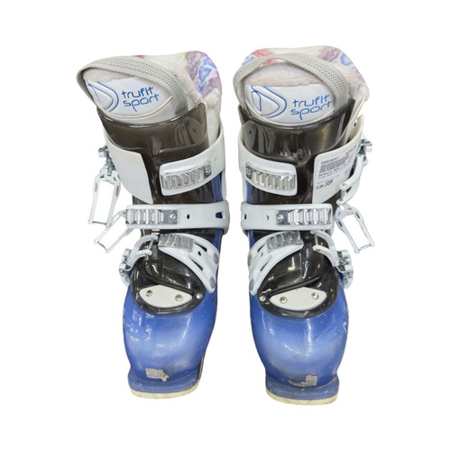 Vist Large View of Product Image Which is Used Dalbello RAYA 9 SKI BOOTS WMNS SZ24.5 Womens DH Ski Boot Carolina Blue 245 MP - M06.5 - W07.5
