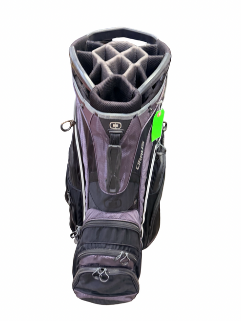 Vist Large View of Product Image Which is Used Ogio CIRRUS 14-Way Golf Cart Bag Black