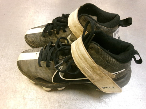 Vist Large View of Product Image Which is Used Nike TROUT BB/SB Cleats Black Senior 5.5