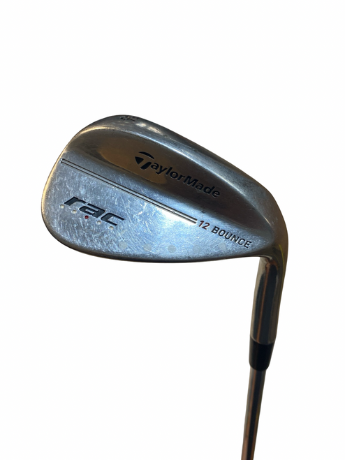 Vist Large View of Product Image Which is Used Taylormade RAC Golf Wedge Mens RH 56 Degree