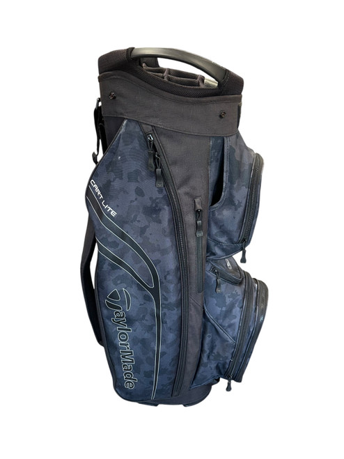 Vist Large View of Product Image Which is Used Taylormade CART LITE BAG Mens Cart Bag Black