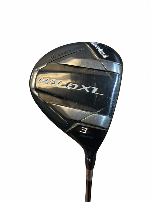Vist Large View of Product Image Which is Used Cleveland HALO XL Mens Fairway Wood RH 3 Wood